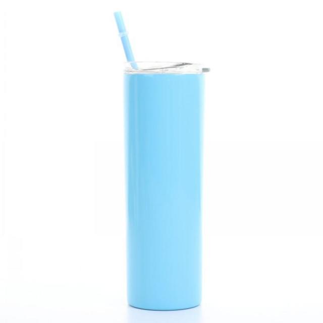 Stainless Steel Tumblers With Lid Straw